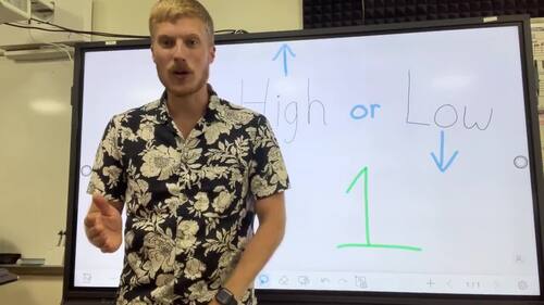 High vs Low music listening test: Kindergarten, first grade, second grade