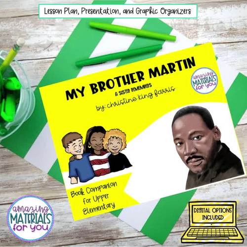 My Brother Martin Book Companion Cause and Effect TpT