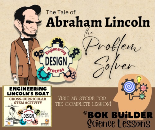 Preview of The Tale of Abraham Lincoln: the Problem Solver by ©BOK BUiLDER