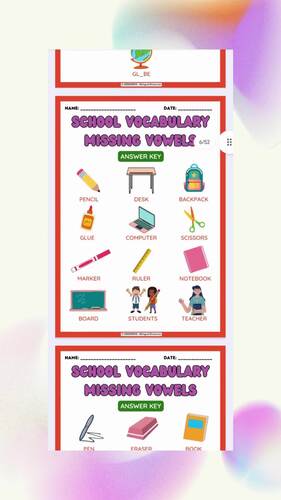 BACK TO SCHOOL WORKSHEETS | Flashcards, tracing, handwriting | Kinder ...