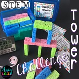 STEM Tower Sponge Challenge Freebie