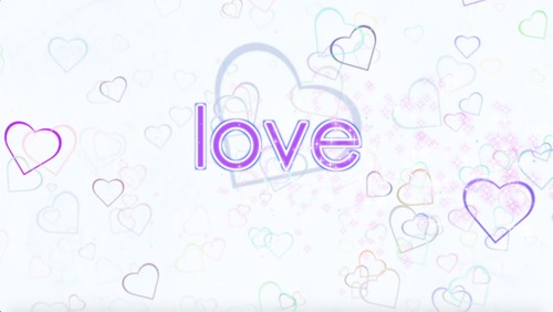Preview of Sight word song... Let's learn how to read and spell the word "love"