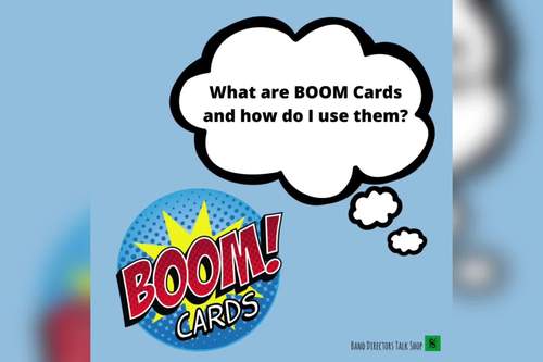 Preview of What are Digital BOOM Cards and How Do I Use Them for Music Distance Learning?