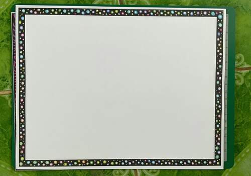 Doodle borders & frames clipart for worksheet. Color, black&white and ...