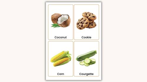 Food & Drink Flashcards | Real Photo Vocabulary Cards by Savvy Teaching