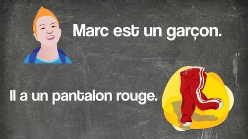 French Comprehensible Input Lesson Le Pantalon Moche By Frenchified