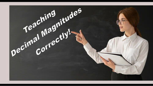 Preview of Teaching Decimal Magnitudes - By Thinking Money - FREE