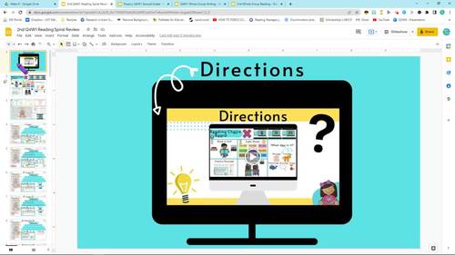 Second Grade Digital Reading Choice Board Q4 BUNDLE | TPT