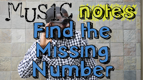 Preview of Find the Missing Number Song