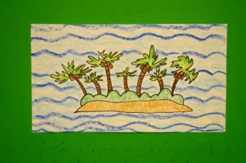 Preview of Let's Draw an Island - Landform!