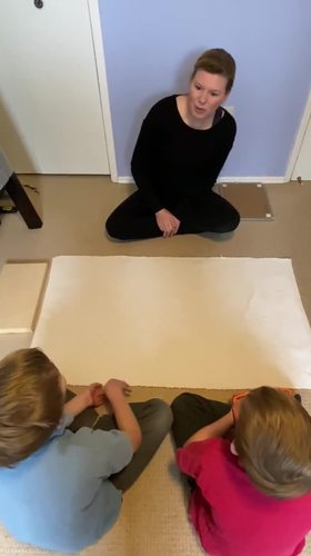 Preview of Montessori Fractions Introduction to Fractions Presentation Video