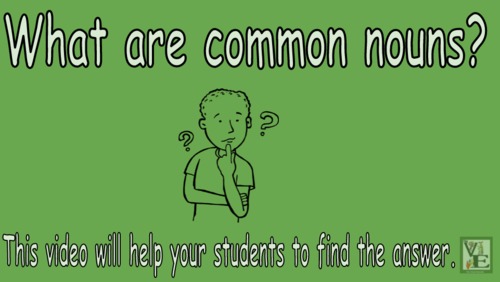 Preview of What are Common Nouns?