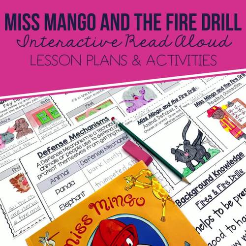 Fire Safety Read Aloud Miss Mingo and the Fire Drill, Lesson Plans