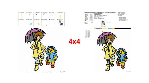 Christopher Robin and Pooh Bear Rainy Day Friendship embroidery designs ...