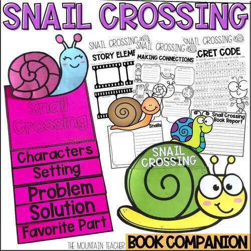Snail Crossing Read Aloud Activities with Bug and Insect Crafts TPT
