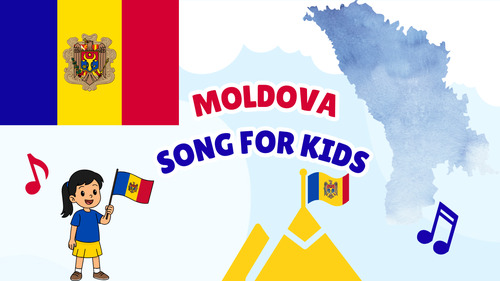 Preview of Moldova Song for Kids | Country Study Video, MP3 & Lyrics PDF