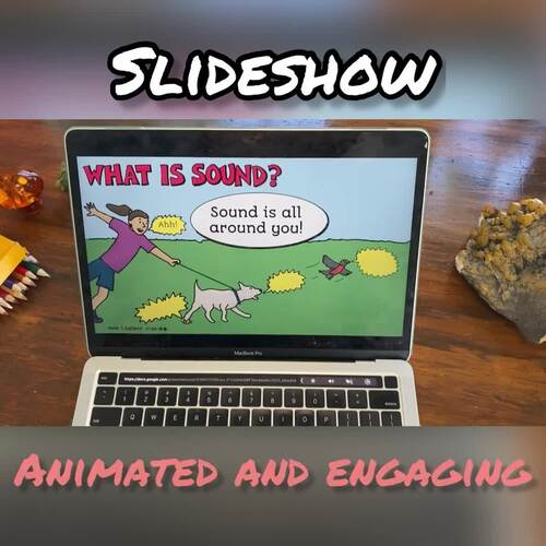 Sound Waves Lesson- Energy Activities, Slideshow, Guided Notes, & STEM