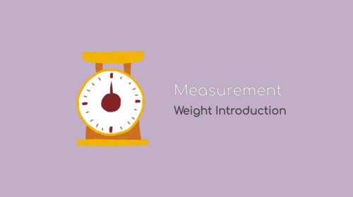 Preview of Montessori Measurement Weight Intro Presentation