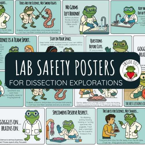 Dissection Lab | Safety and Behavior Contract | Dissection Safety ...