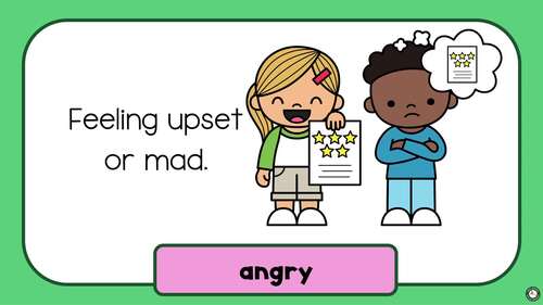 Kindergarten Character Feelings Actions Anchor Chart Mini Digital ...
