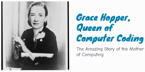 Preview of Grace Hopper, Queen of Computer Coding: Voice-over AI PPT