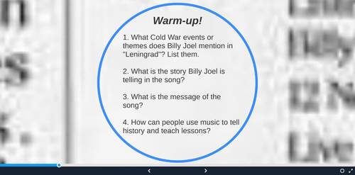 The Cold War Prezi Presentation- World History by Save our Social Studies