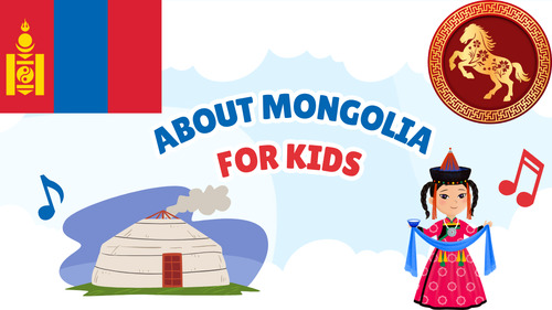 Preview of Mongolia for Kids | Short Educational Video with Real Footage + MP3 Voiceover