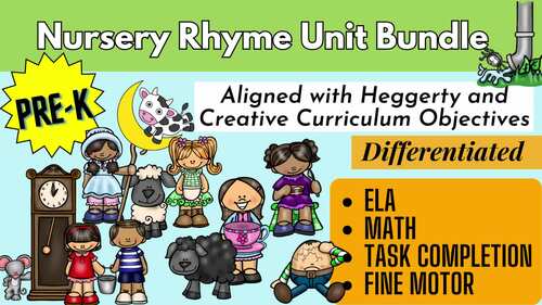 Nursery Rhyme Differentiated Units Bundle