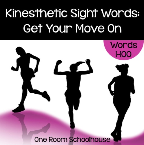 Preview of Kinesthetic Sight Words: Get Your Move On!