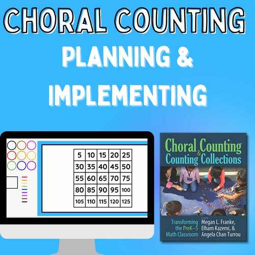 Preview of Choral Counting: How to plan and implement this powerful number sense routine!