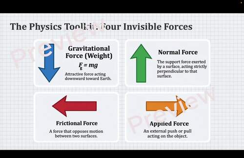 Ramp – Forces and Motion | Editable Physics PowerPoint Lesson | TPT
