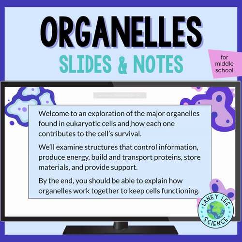 Cell Organelles - Presentation & Notes by Laney Lee | TPT