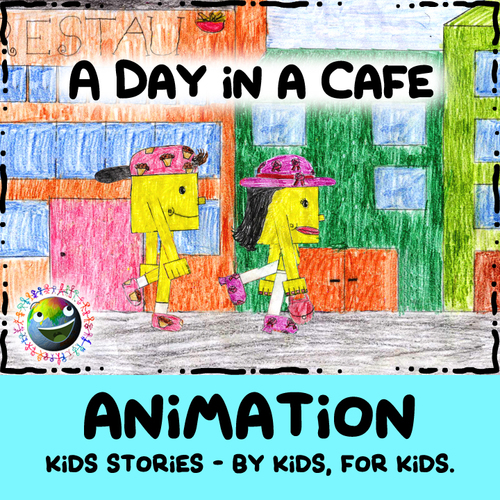 Preview of Kids Stories Animation - A Day In A Cafe