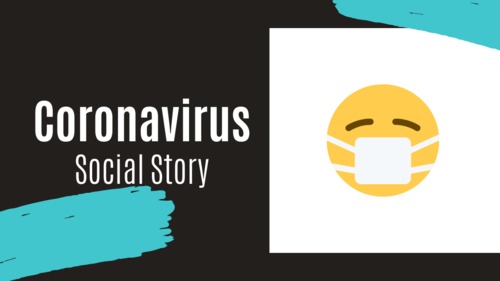 Preview of Coronavirus Animated Social Story for Special Education + Early Elementary