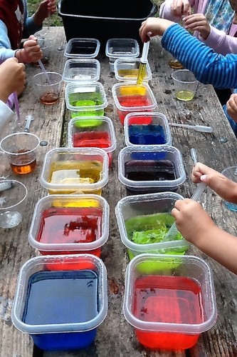 Preview of Color Mixing Lab - potions in your classroom - video and printed lesson plan