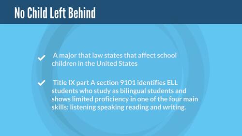 Preview of Lawsuits that Effect ELL Learning