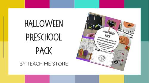 Halloween Pack by Teach me Store | TPT