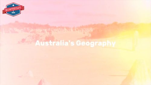 Preview of Geography of Australia Informational Video