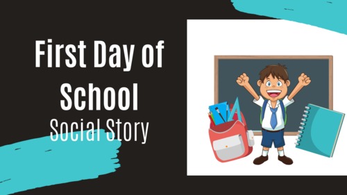 Preview of First Day of School Animated Social Story