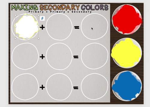 Mixing Primary Colors | Virtual Art | POWERPOINT by Primary 206 Mix