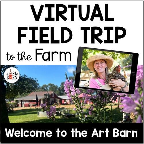 Preview of Virtual Farm Field Trip: Read Me First!  Welcome to the Art Barn with Farmer Sue