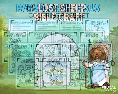 Parables of Jesus Craft Set, Jesus' Parables in the Bible, New ...