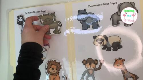 Zoo Activities for Preschool by Teaching the TOT Flock | TPT