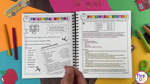 Explanatory Writing Procedural How To 2nd 3rd Grade Lessons Anchor Chart Rubric