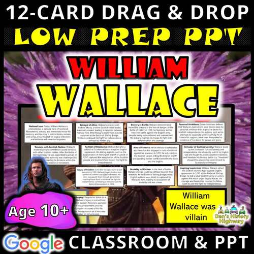 William Wallace – Medieval Scotland Digital History Lesson | Grades 5–8