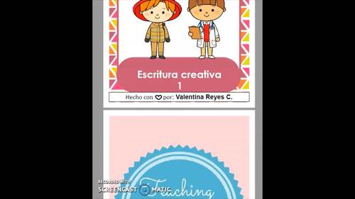 Community helpers in Spanish 1st Grade Creative Writing Activities