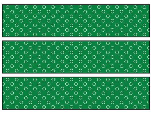 St Patrick's Day Bulletin Board Borders Classroom Decor by Three Little ...