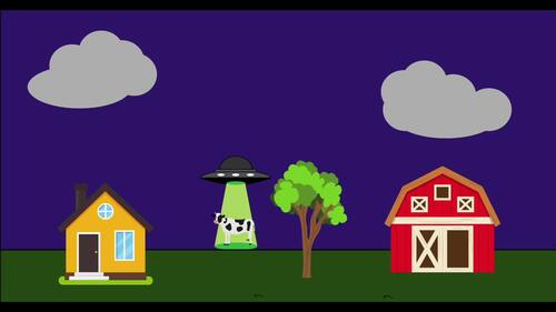 UFO Aliens Stop Motion Animation Project for Google Slides | Halloween STEM