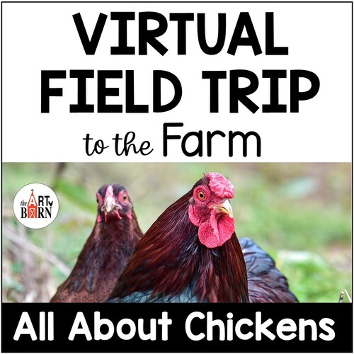 Preview of BRAND NEW for FALL '24 Virtual Farm Farm Field Trip: All About Chickens