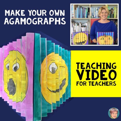 Preview of Teaching Video: How to make your own Agamograph featuring Emojis
